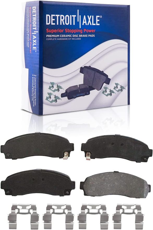 Front Ceramic Brake Pads - P-833 x2