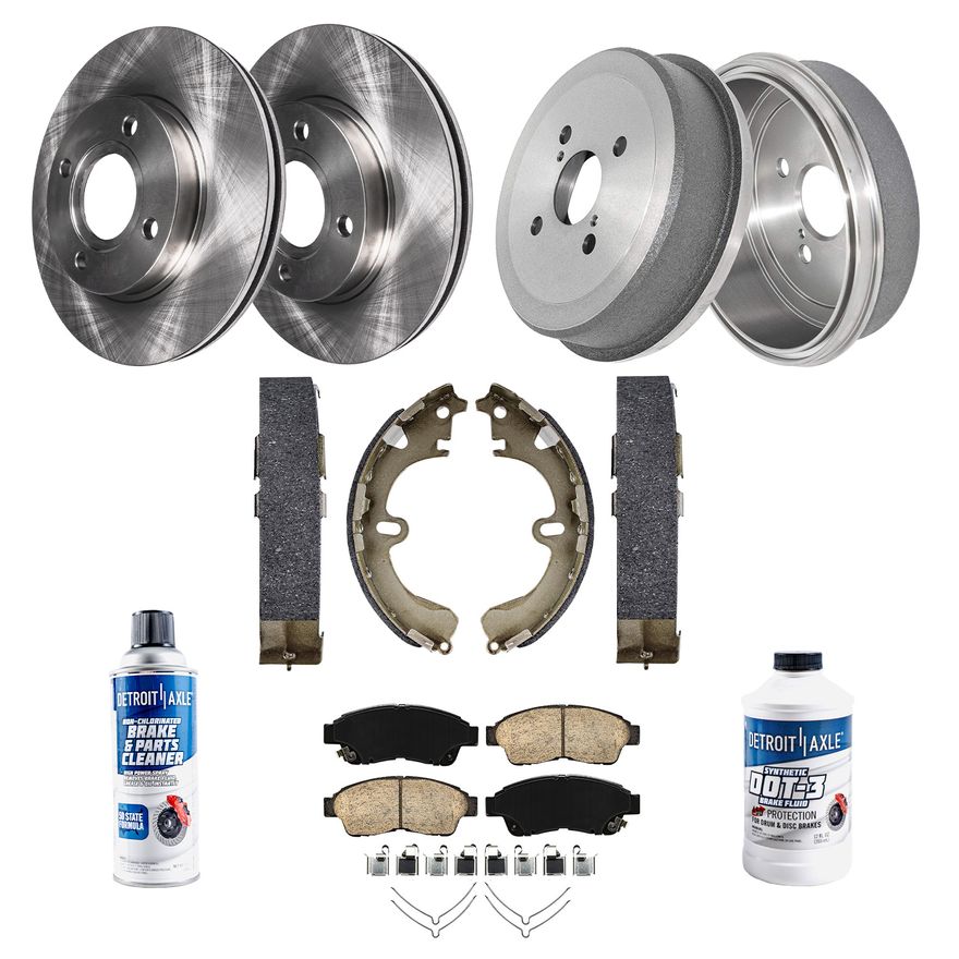 Main Image - Front Rotors Pads Rear Drums