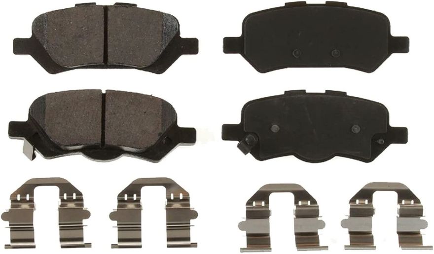 Rear Ceramic Brake Pads - P-1402 x2