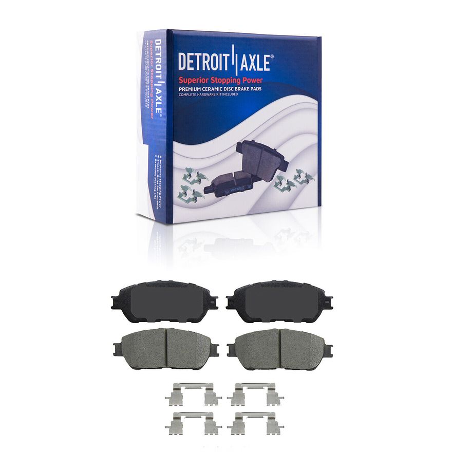 Rear Ceramic Brake Pad - P-1114 x2