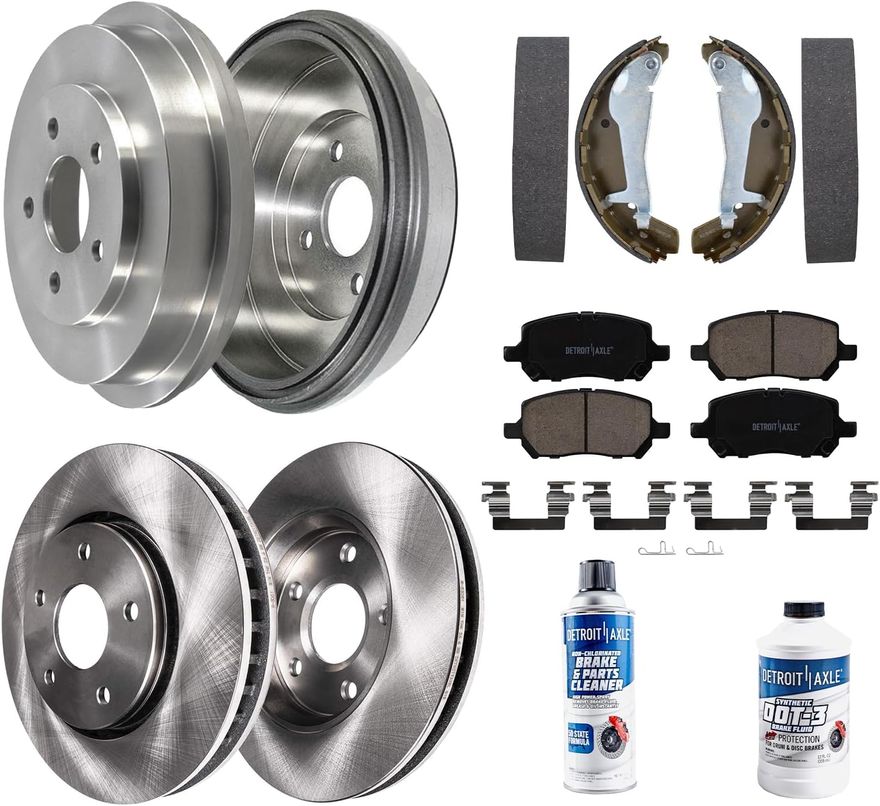 Main Image - Front Rotors Pads Rear Drums
