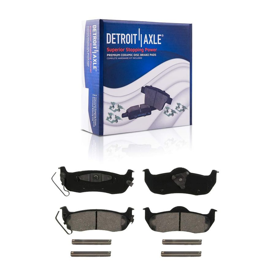 Front Ceramic Brake Pads - P-1015 x2