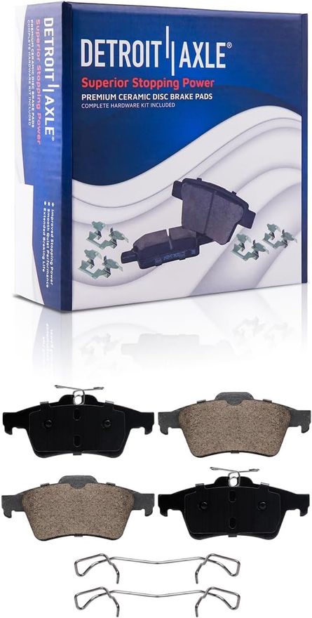 Rear Ceramic Brake Pad - P-1095 x2