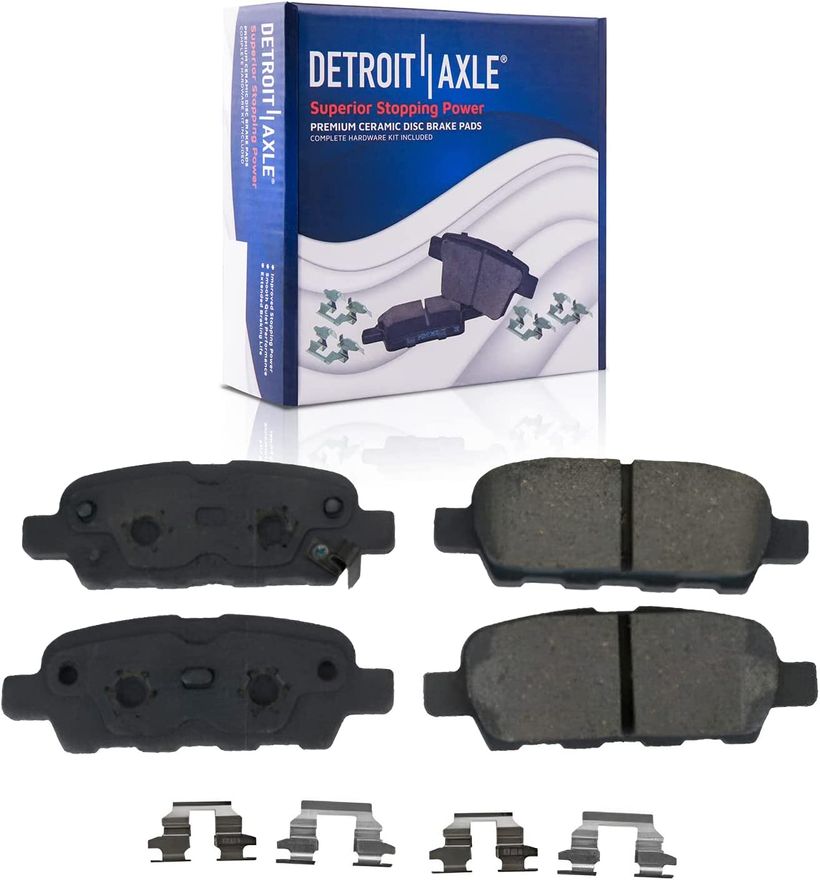 Rear Ceramic Brake Pads - P-905 x2