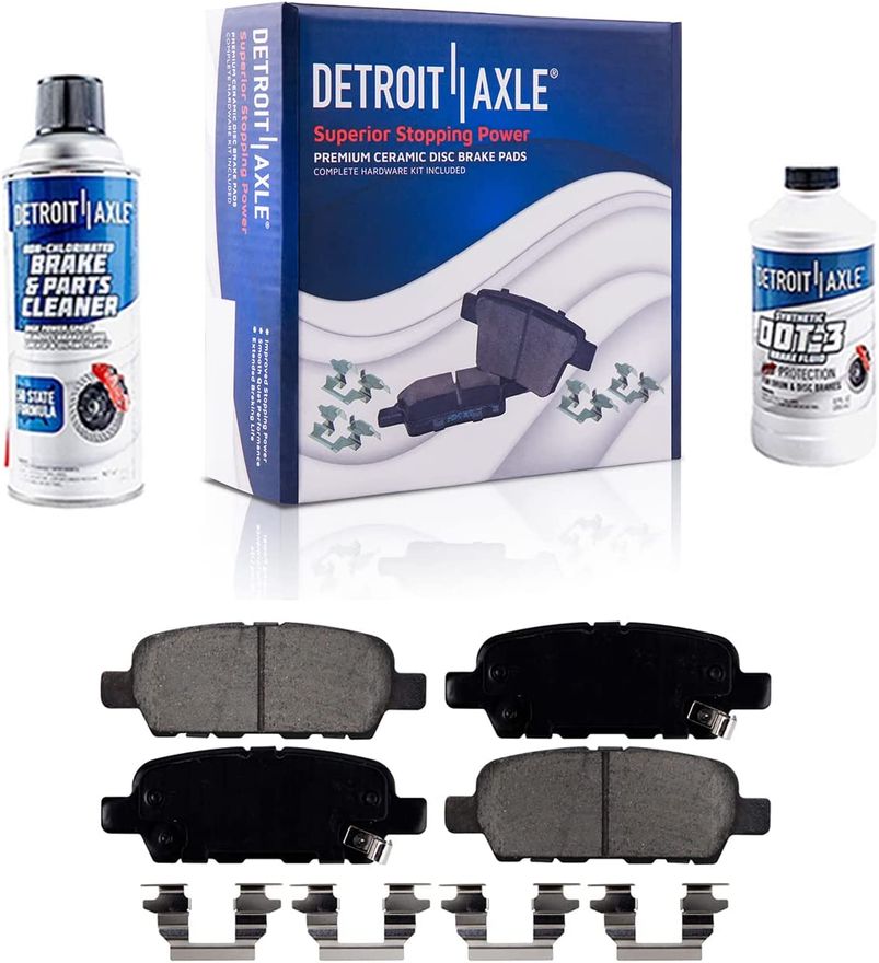 Rear Ceramic Brake Pads - P-905 x2