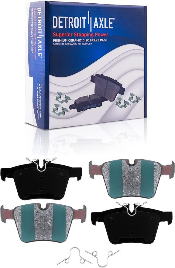 Rear Ceramic Brake Pads - P-1795 x2