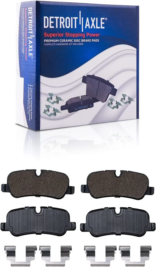 Rear Ceramic Brake Pads - P-1099 x2