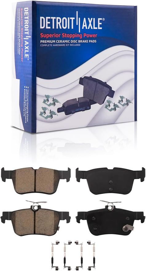 Rear Ceramic Brake Pad - P-2384 x2