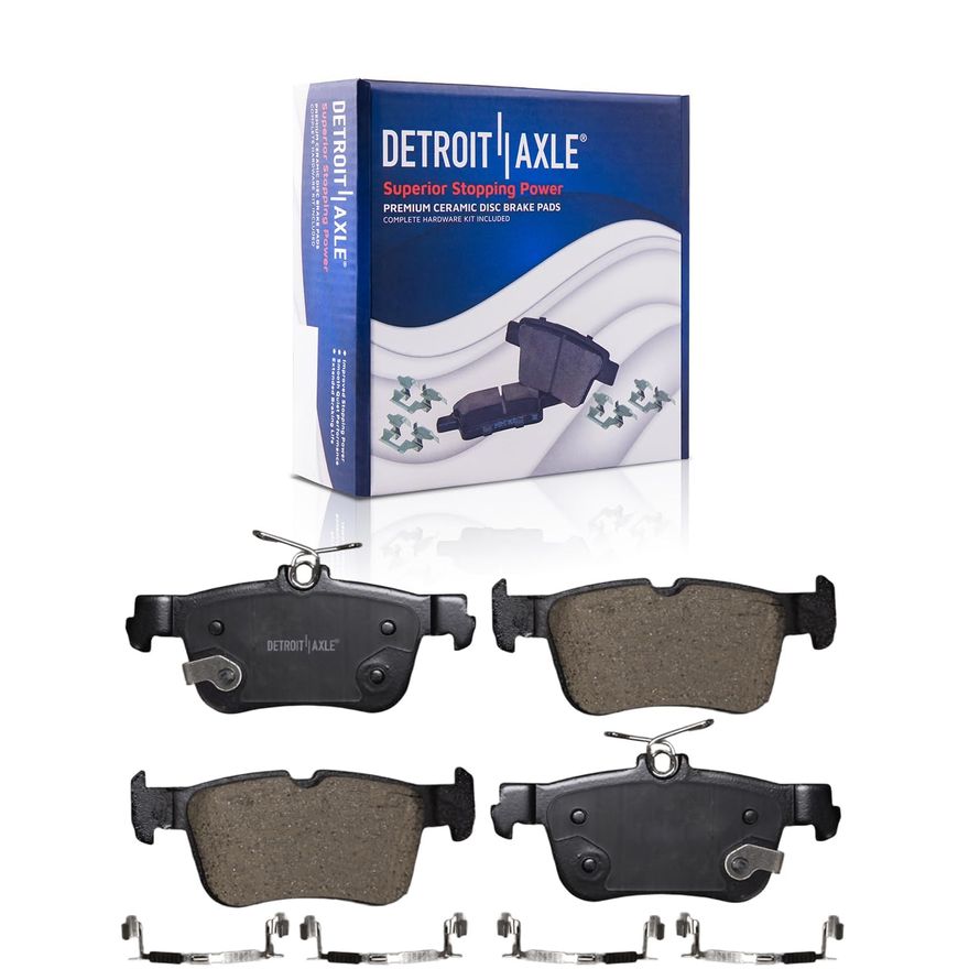 Rear Ceramic Brake Pad - P-2384 x2