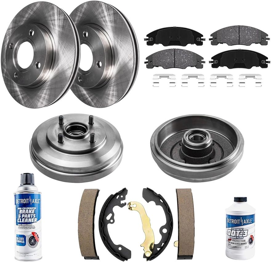 Main Image - Front Rotors Pads Rear Drums