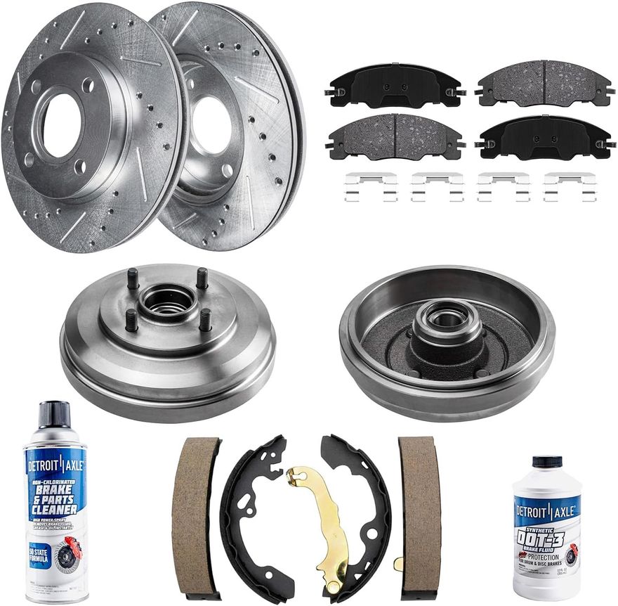Main Image - Front Rotors Pads Rear Drums