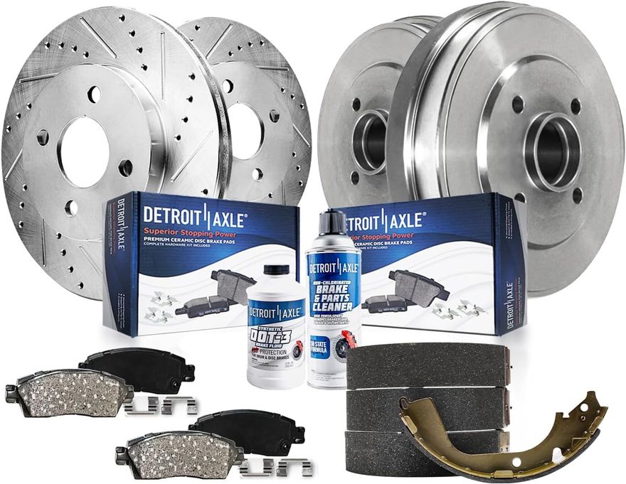 Main Image - Front Rotors Pads Rear Drums