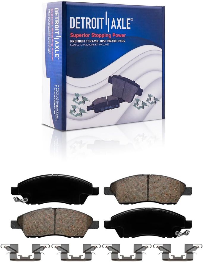Front Ceramic Brake Pad - P-1592 x2