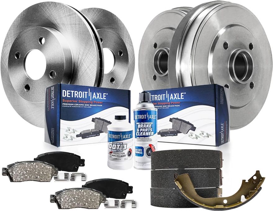 Main Image - Front Rotors Pads Rear Drums