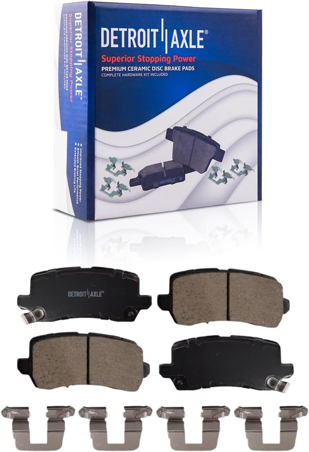 Rear Ceramic Brake Pad - P-1954 x2