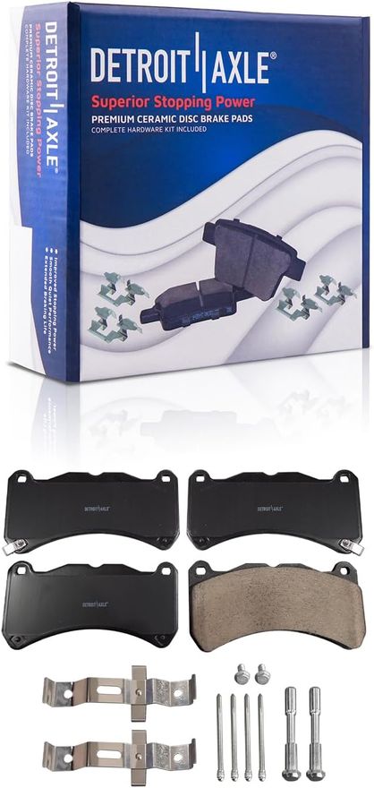 Front Ceramic Brake Pad - P-1365 x2