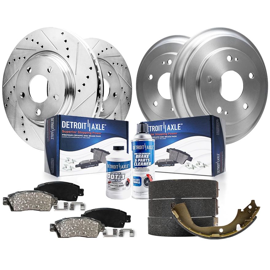 Main Image - Front Rotors Pads Rear Drums