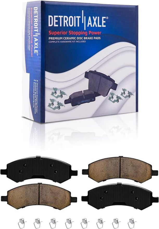 Front Ceramic Brake Pad - P-1084 x2