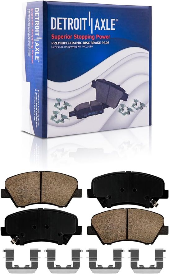 Front Ceramic Brake Pad - P-1543 x2