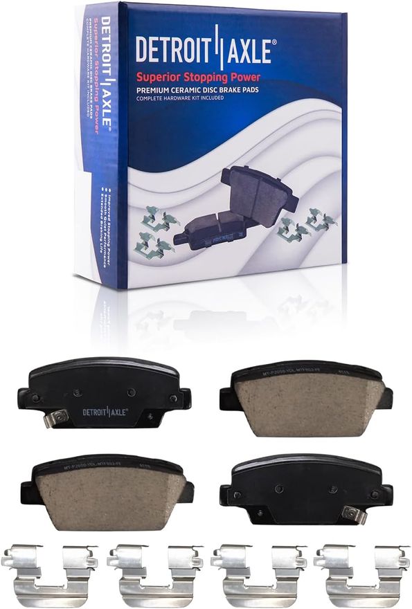 Rear Ceramic Brake Pad - P-2050 x2