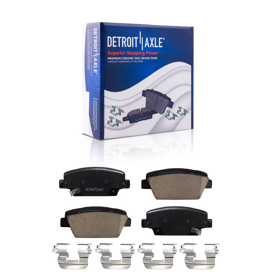 Rear Ceramic Brake Pad - P-2050 x2