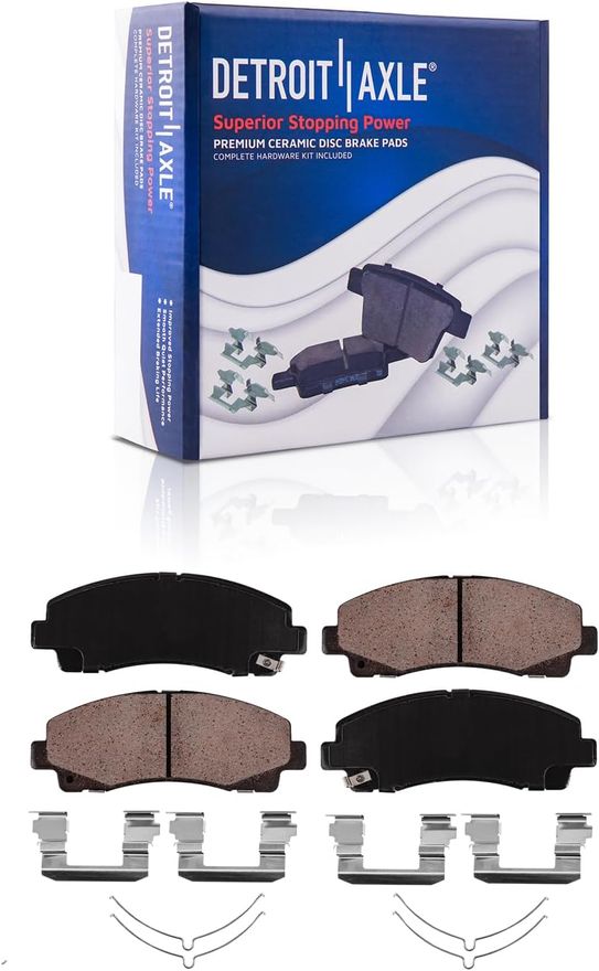 Front Ceramic Brake Pad - P-1584 x2