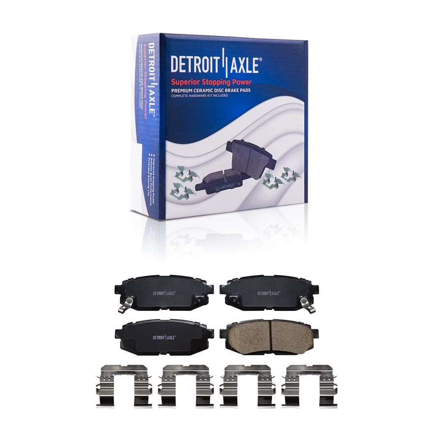 Rear Ceramic Brake Pad - P-1124 x2