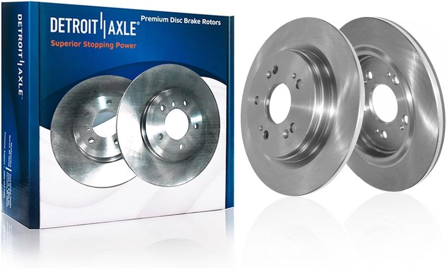 Rear Disc Brake Rotor - R-800062 x2