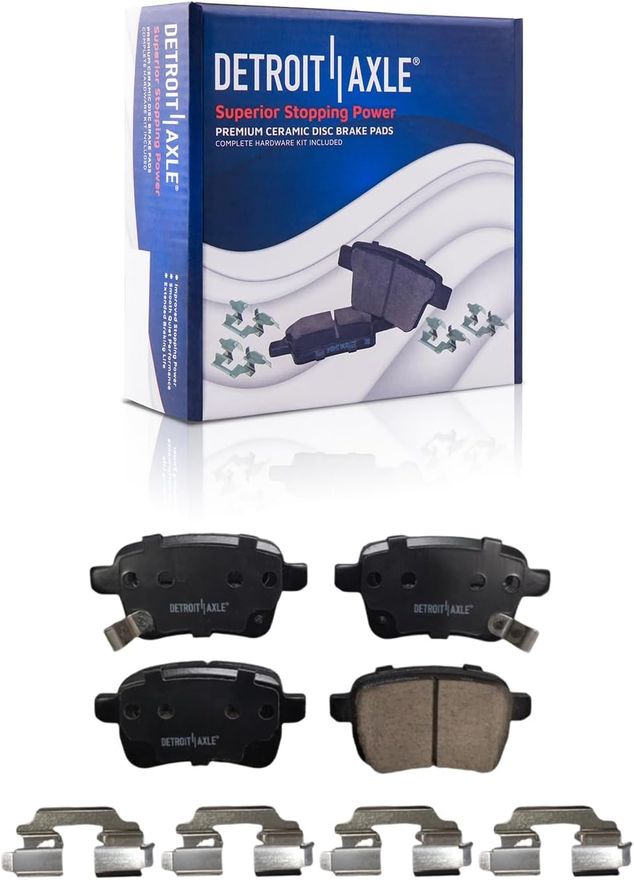 Rear Ceramic Brake Pad - P-1722 x2