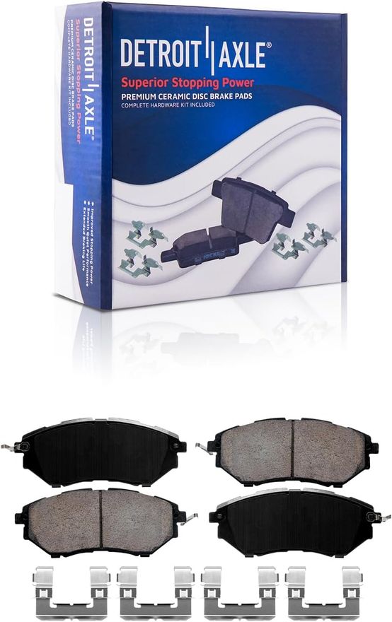 Front Ceramic Brake Pad - P-1078 x2