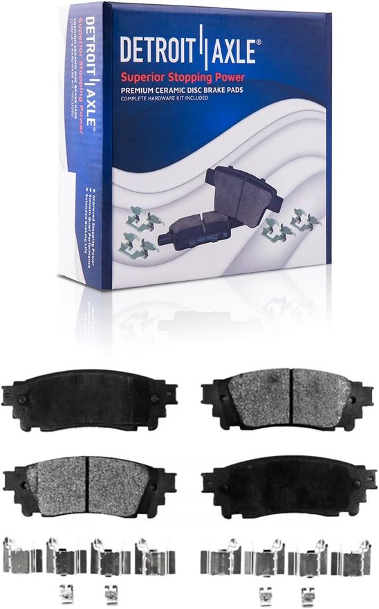 Rear Ceramic Brake Pad - P-1805 x2