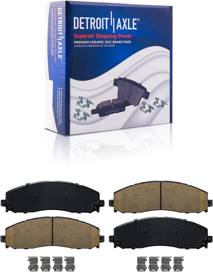 Rear Ceramic Brake Pad - P-1691 x2