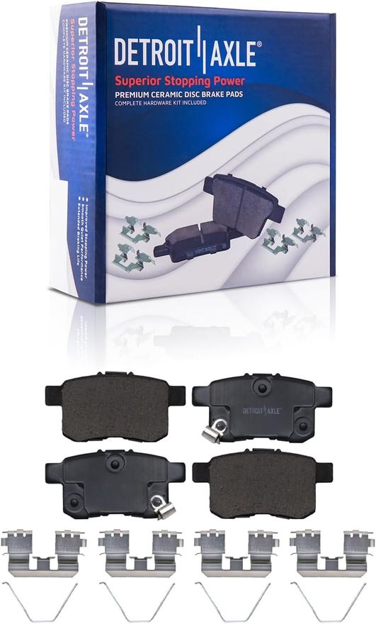 Rear Ceramic Brake Pad - P-1451 x2