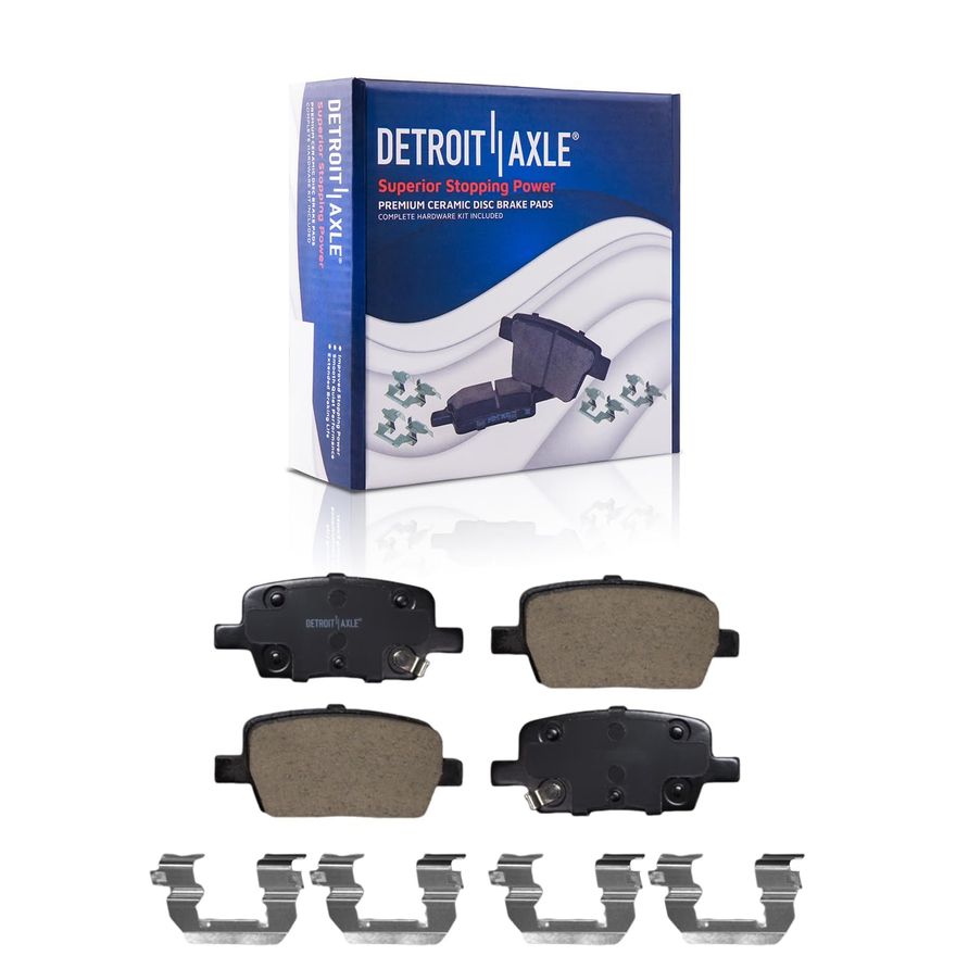 Rear Ceramic Brake Pad - P-1877 x2