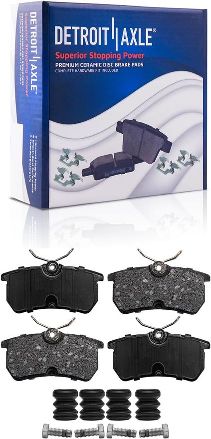 Rear Ceramic Brake Pad - P-886 x2