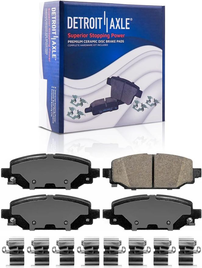 Rear Ceramic Brake Pad - P-2172 x2