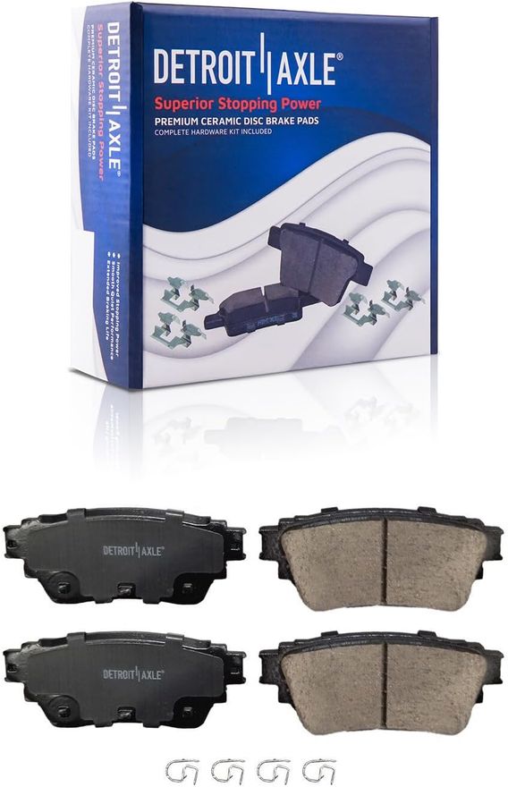 Rear Ceramic Brake Pad - P-2200A x2