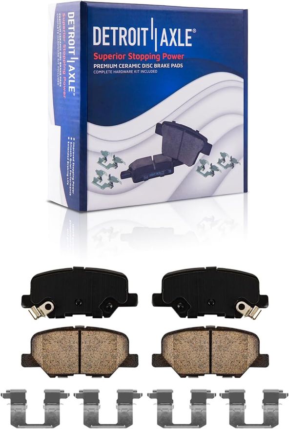 Rear Ceramic Brake Pad - P-1679 x2