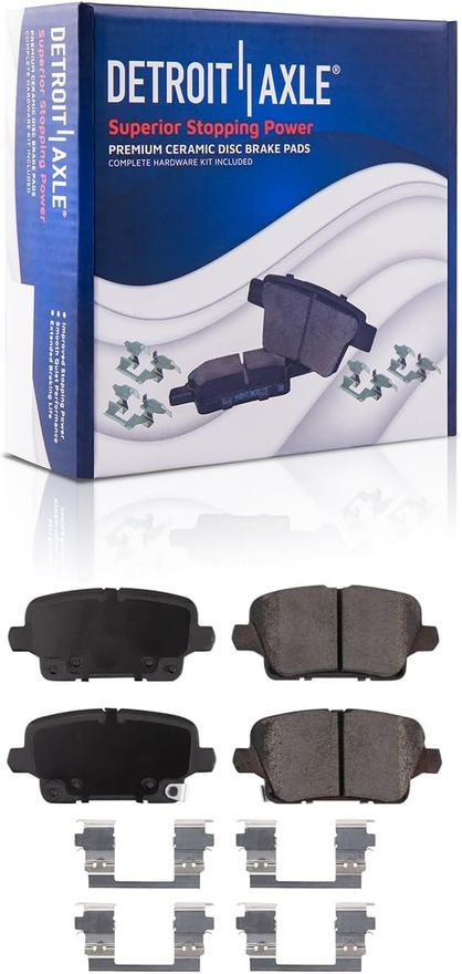 Rear Ceramic Brake Pad - P-2189 x2