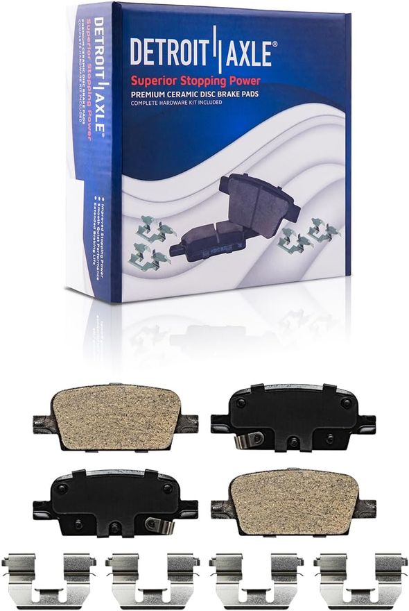 Rear Ceramic Brake Pad - P-1921 x2