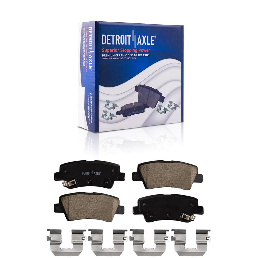 Rear Ceramic Brake Pad - P-1812 x2