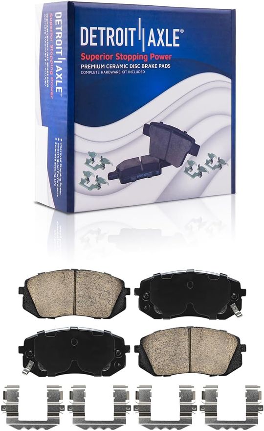 Front Ceramic Brake Pad - P-1855 x2