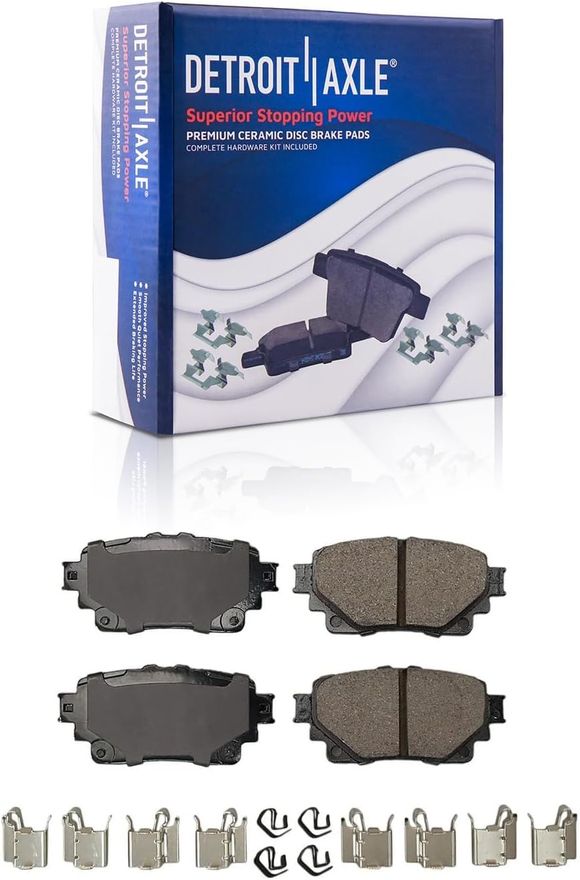 Rear Ceramic Brake Pad - P-2183 x2