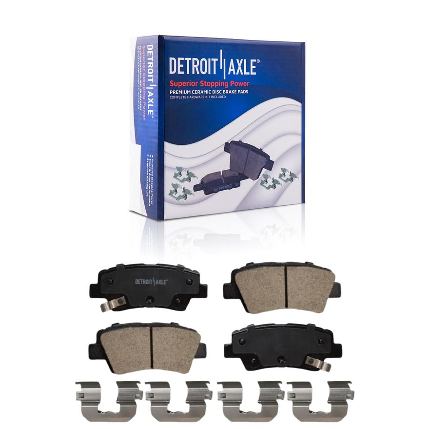 Rear Ceramic Brake Pad - P-2098 x2