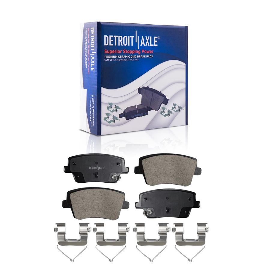 Rear Ceramic Brake Pad - P-2212 x2