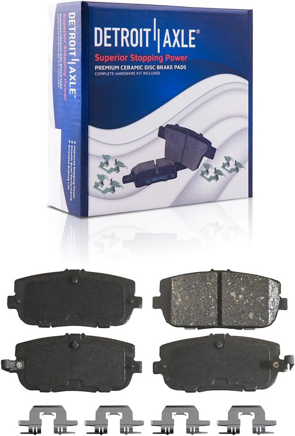 Rear Ceramic Brake Pad - P-1180 x2