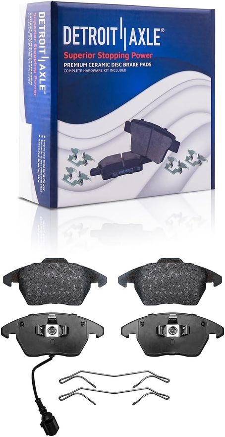 Front Ceramic Brake Pad - P-1107A x2