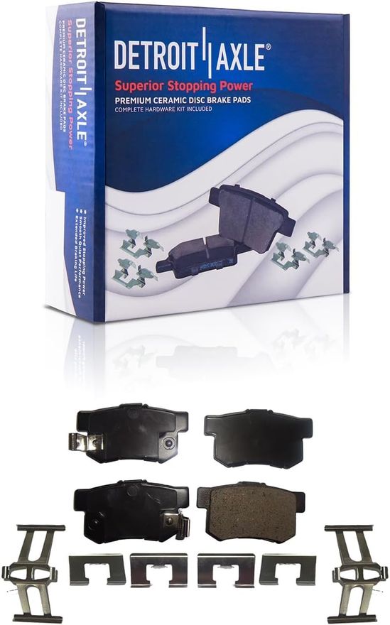 Rear Ceramic Brake Pad - P-536 x2