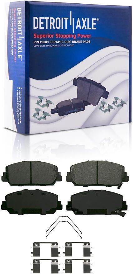 Front Ceramic Brake Pad - P-1832 x2