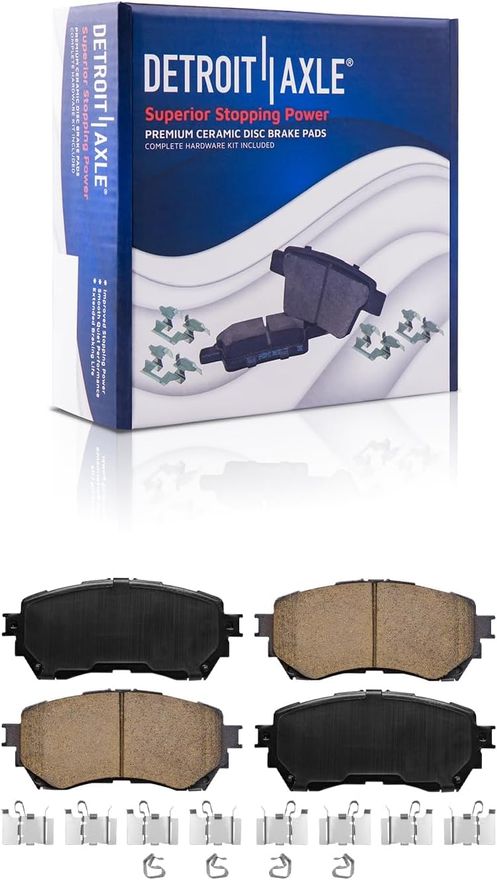 Front Ceramic Brake Pad - P-1711 x2